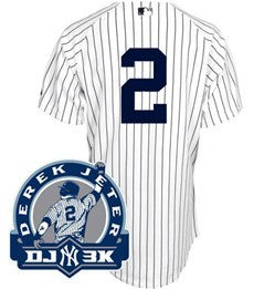 Derek Jeter New York Yankees white jersey