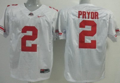 Pryor Alabama Crimson Tide white jersey