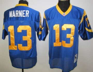 Curt Warner Los Angeles Rams blue Throwback jersey