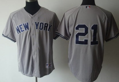 Oneill New York Yankees gray jersey