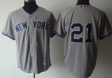 Oneill New York Yankees gray jersey
