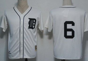 Al Kaline Detroit Tigers cream Throwback jersey
