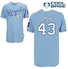 Crow Kansas City Royals blue jersey