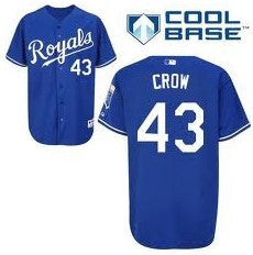 Crow Kansas City Royals navy jersey