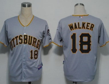 Walker Pittsburgh Pirates gray jersey