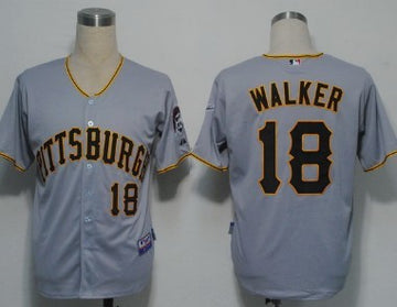 Walker Pittsburgh Pirates gray jersey