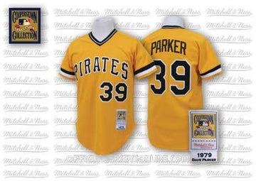 Dave Parker Pittsburgh Pirates yellow Throwback jersey