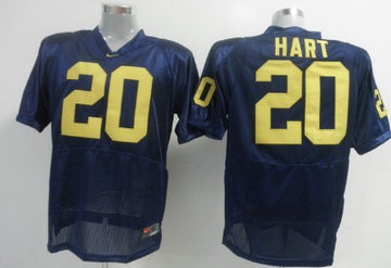 Mike Hart Michigan Wolverines navy jersey