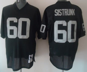 Otis Sistrunk Las Vegas Raiders black Throwback jersey