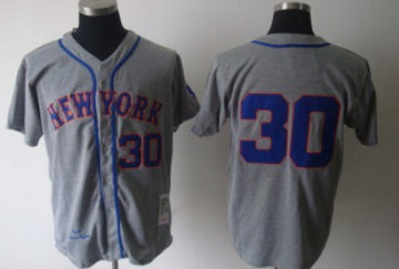 Nolan Ryan New York Mets gray Throwback jersey