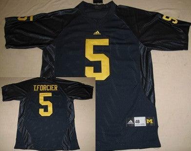 T.FORCIER Michigan Wolverines navy jersey