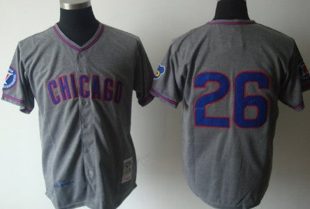 Billy Williams Chicago Cubs gray Throwback jersey