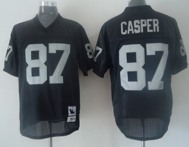 Dave Casper Las Vegas Raiders black Throwback jersey