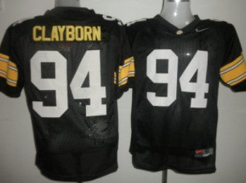 Adrian Clayborn Iowa Hawkeyes black jersey