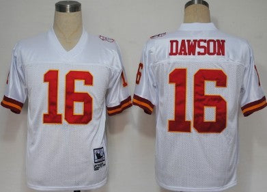 Len Dawson Kansas City Chiefs white Throwback jersey