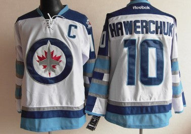 Dale Hawerchuk Winnipeg Jets white jersey