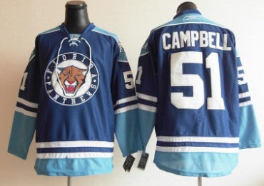 Brian Campbell Florida Panthers blue Third jersey