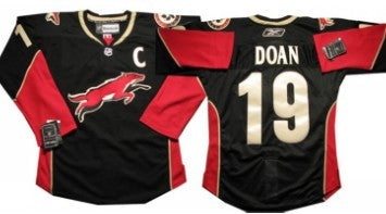 Shane Doan Utah Mammoth black Third jersey
