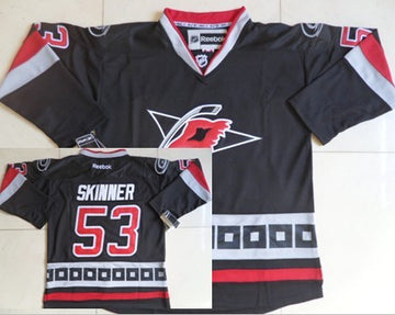 Jeff Skinner Carolina Hurricanes black Third jersey