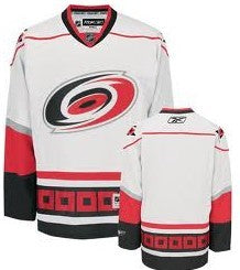 Custom Carolina Hurricanes white Third jersey