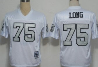 Howie Long Las Vegas Raiders white Throwback jersey
