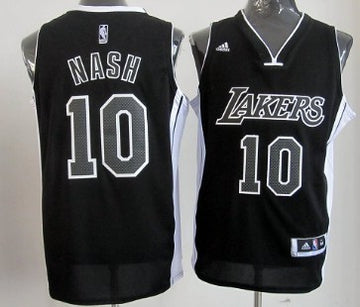 Steve Nash Revolution Los Angeles Lakers black jersey