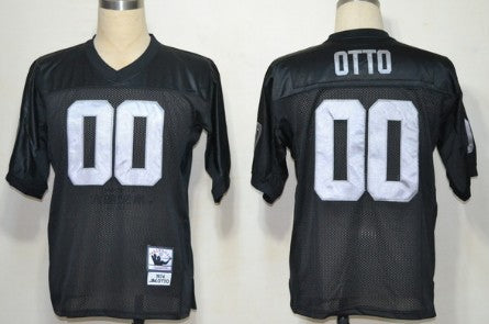 Jim Otto Las Vegas Raiders black Throwback jersey