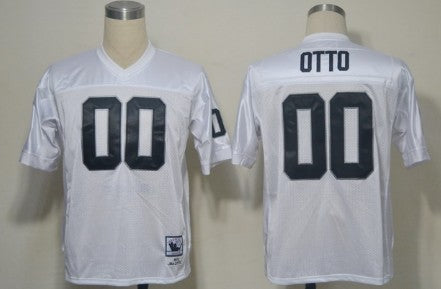 Jim Otto Las Vegas Raiders white Throwback jersey