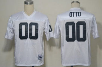 Jim Otto Las Vegas Raiders white Throwback jersey