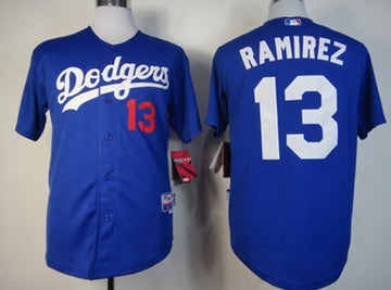 Hanley Ramirez Los Angeles Dodgers blue jersey