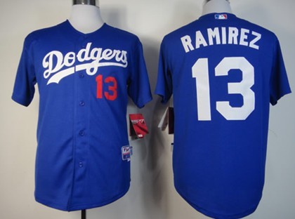 Hanley Ramirez Los Angeles Dodgers blue jersey