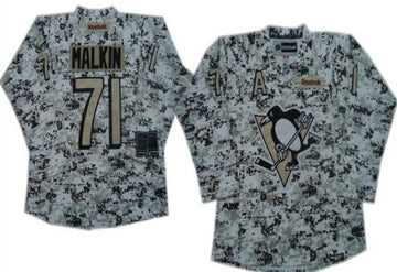 Evgeni Malkin Pittsburgh Penguins white Camo jersey