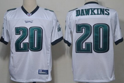 Reebok Brian Dawkins Philadelphia Eagles white jersey