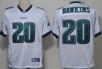 Reebok Brian Dawkins Philadelphia Eagles white jersey