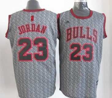 Michael Jordan Chicago Bulls gray Fashion Static jersey