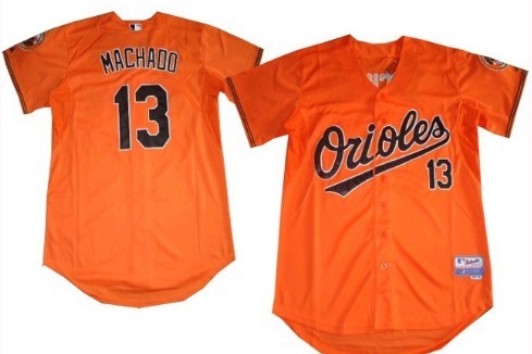 Manny Machado Baltimore Orioles orange jersey