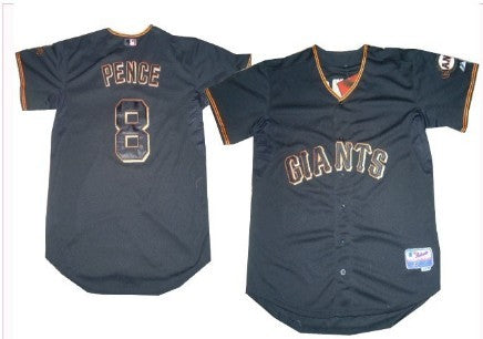 Hunter Pence San Francisco Giants black jersey