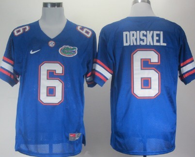 Jeff Driskel Florida Gators blue jersey