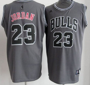 Michael Jordan Chicago Bulls gray Shadow jersey