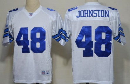 Daryl Johnston Dallas Cowboys white Legend jersey