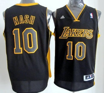 Steve Nash Revolution Los Angeles Lakers black jersey