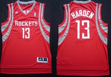 James Harden Revolution Houston Rockets red jersey