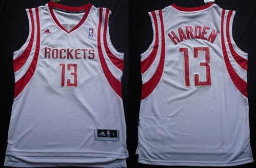 James Harden Revolution Houston Rockets white jersey