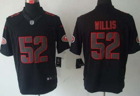 Nike Patrick Willis San Francisco 49ers black Limited jersey