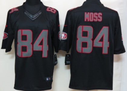 Nike Randy Moss San Francisco 49ers black Limited jersey