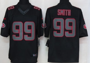 Nike Aldon Smith San Francisco 49ers black Limited jersey