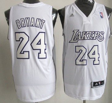 Kobe Bryant Revolution Los Angeles Lakers white jersey