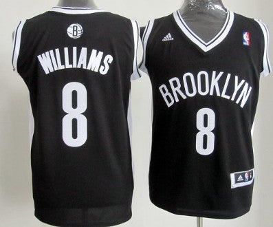 Deron Williams Revolution Brooklyn Nets black jersey