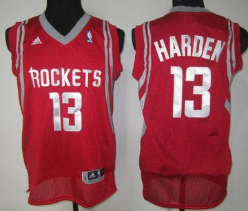 James Harden Houston Rockets red jersey