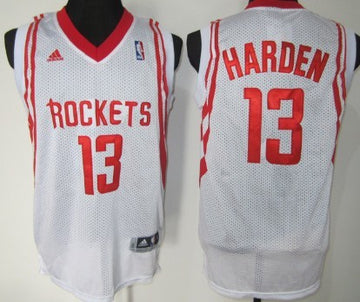 James Harden Houston Rockets white jersey